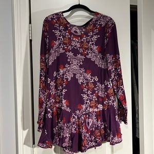 Free people floral tunic